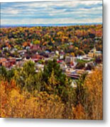 View From Hancock, Mi Metal Print