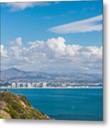 View From The Point - San Diego Photograph Metal Print
