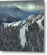 Views From The Western Trail Metal Print