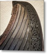 Viking Ship Museum Bow Detail Metal Print