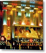 Vintage Denver Holiday Decorations Metal Print