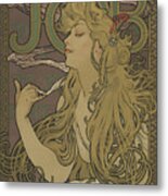 Vintage Poster Job, 1896 Metal Print