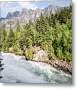 Visit Montana Metal Print