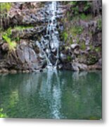 Waimea Waterfall Metal Print