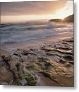 Waioli Beach On Hanalei Bay Metal Print