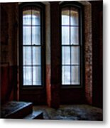 Waiting Inside Metal Print