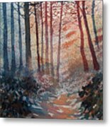 Wander In The Woods Metal Print