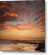 Warm Kona Sunset Metal Print