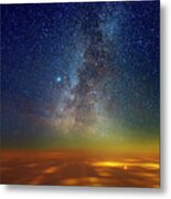 Warp Speed Metal Print