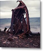 Washed Ashore Metal Print