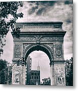 Washington Square Arch Metal Print