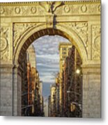 Washington Square Golden Arch Metal Print