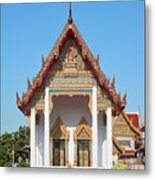 Wat Bangphratoonnok Phra Ubosot Dthb0556 Metal Print