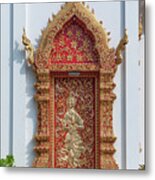 Wat Jed Yod Phra Wihan Rear Door Dthcm0916 Metal Print