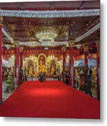 Wat Pa Dara Phirom Phra Chulamani Si Borommathat Interior Dthcm1607 Metal Print