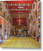 Wat Thung Luang Phra Wihan Interior Dthcm2104 Metal Print