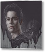 Watch Your Back Stiles Metal Print