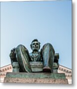 Watchful Abe Metal Print