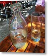 Water Glass And Pitcher Metal Print