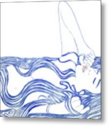 Water Nymph Xxxiv Metal Print