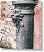 Water Pump In Venice Metal Print