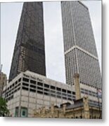 Water Tower Place And Company Metal Print