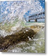 Water Under The Bridge Metal Print