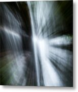 Waterfall Abstract Metal Print