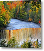 Waterfalls Of Michigan Metal Print