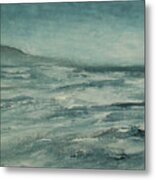 Wave After Wave Metal Print