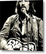 Waylon Jennings In Concert, C. 1976 Metal Print