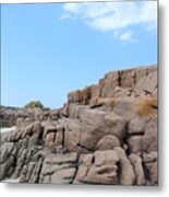 Weather Beaten Carrickfinn Donegal Ireland Metal Print