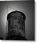 Weiss And Goldring Water Tower Metal Print