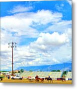 Welcome To Mule Days Metal Print