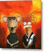 We're Bad Boys Okay Metal Print