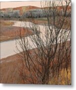 West Dakota River Reverie Metal Print