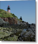 West Quoddy A View From The Ocean Floor Metal Print