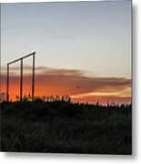 West Texas Sunset Metal Print