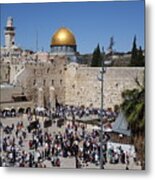 Western Wall Metal Print