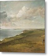 Weymouth Bay From The Downs Above Metal Print