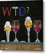 What The Duck? Metal Print