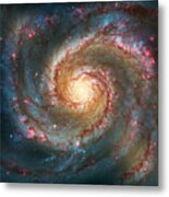 Whirlpool Galaxy Metal Print
