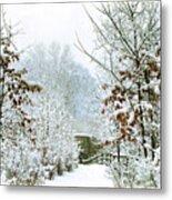 White Christmas Metal Print