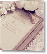 White Lace And Promises Metal Print