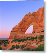 White Mesa Arch Metal Print