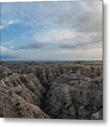 White River Valley Overlook Panorama Metal Print