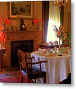 Whitehern Dining Room Metal Print