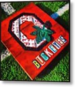 Who Are You Rooting For Tonight? 
#osu Metal Print