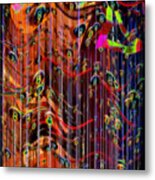 Wild Wind Chimes Metal Print