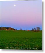 Willamette Valley Evening Metal Print